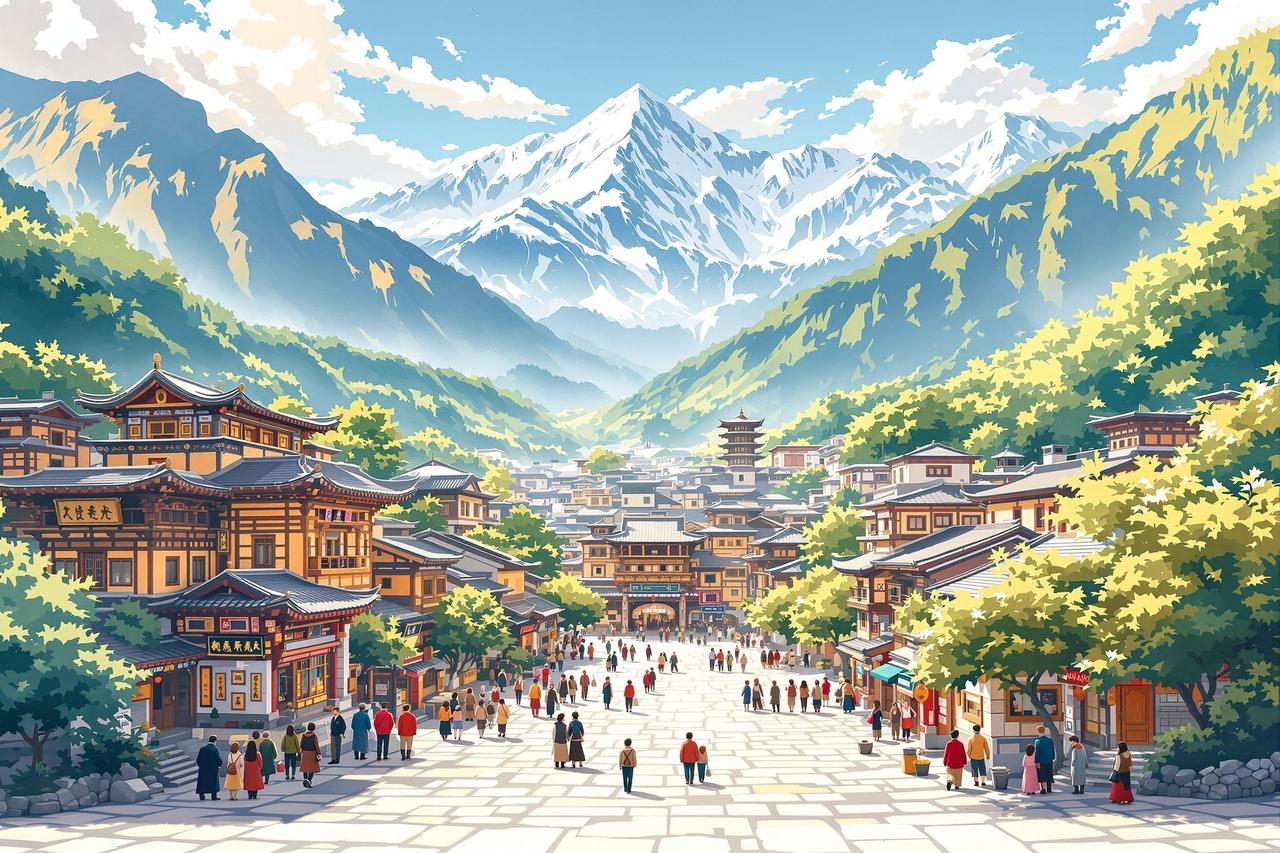 蕉果短剧 - 丽江古城《一米阳光》民族风情短剧 蕉果短剧成功案例 - 丽江古城《一米阳光》民族风情短剧