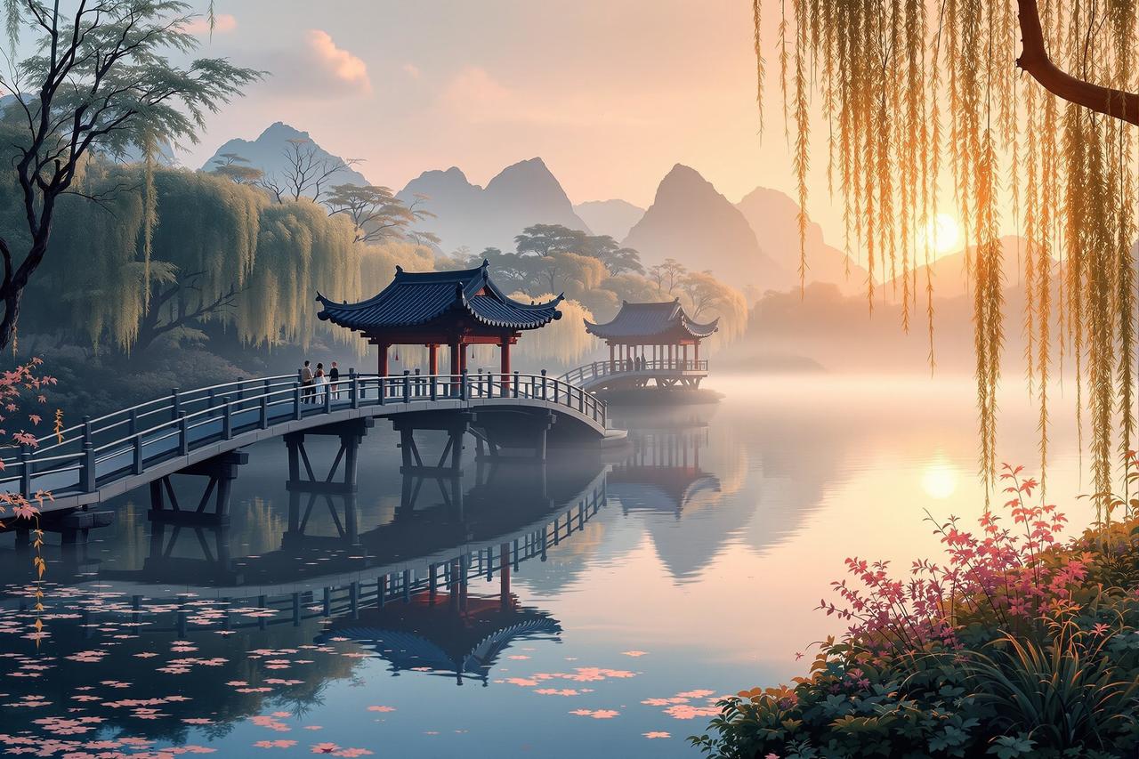 蕉果短剧 - 杭州西湖文旅短剧《断桥烟雨》 蕉果短剧成功案例 - 杭州西湖文旅短剧《断桥烟雨》